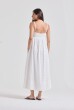 VESTIDO LEILA TRAMA OFFWHITE