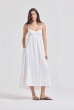 VESTIDO LEILA TRAMA OFFWHITE