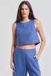 BLUSA MARINA LINHO AZUL