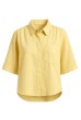 CAMISA BOLSOS CAMBRAIA AMARELO