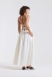 VESTIDO CELINA LINHO OFFWHITE