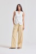 BLUSA TRANSPASSE LINHO OFFWHITE