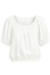 BLUSA FRANZIDA COTTON OFFWHITE