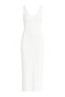 VESTIDO FENDAS TRICOT OFFWHITE