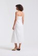 VESTIDO CORPETE MIDI OFFWHITE