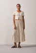 SAIA RODADA LINEN CAMBRAIA AREIA
