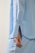 CAMISA SOCIAL CAMBRAIA AZUL CLARO