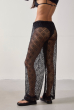 CALÇA CROCHET PIPA PRETO