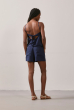 SHORT BOLSO CAMBRAIA MARINHO