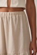 SAIA RODADA LINEN CAMBRAIA AREIA