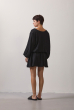 VESTIDO MINI DECOTE CRUZADO PRETO
