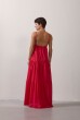 VESTIDO ALÇA RODADO VERMELHO
