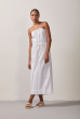 VESTIDO FRANZIDO VOIL BRANCO