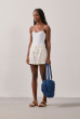 SHORT BOLSO CAMBRAIA OFFWHITE