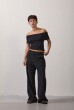 BLUSA OMBRO A OMBRO PRETO