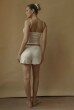 SHORT TRÉGUA TRAMA OFFWHITE