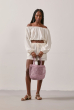 BOLSA LERU RÁFIA LILAS