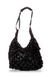BOLSA ETOILE COURO PRETO - MIL LINHAS