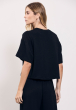 T-SHIRT SERENA MOLETINHO PRETO