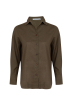 CAMISA SOCIAL ARREDONDADA CAMBRAIA VERDE