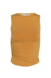 BLUSA DETALHE LATERAL MOSTARDA