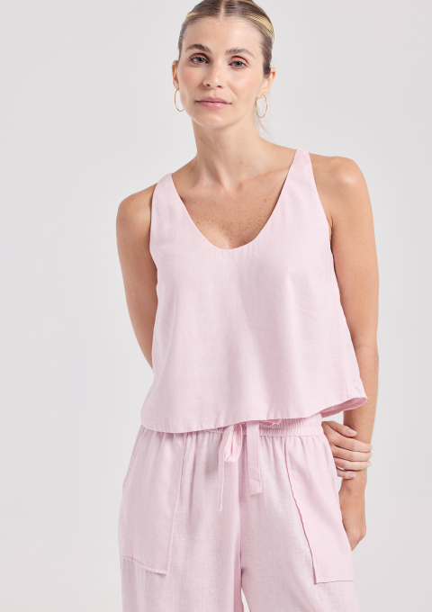 REGATA CRIS CAMBRAIA ROSA