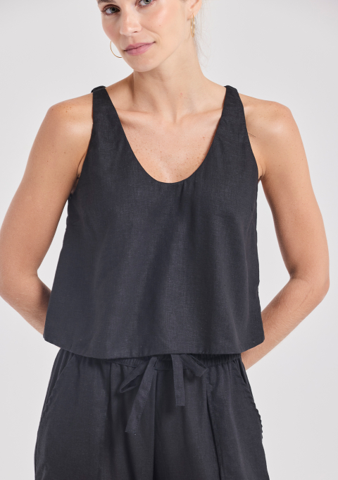 REGATA CRIS CAMBRAIA PRETO