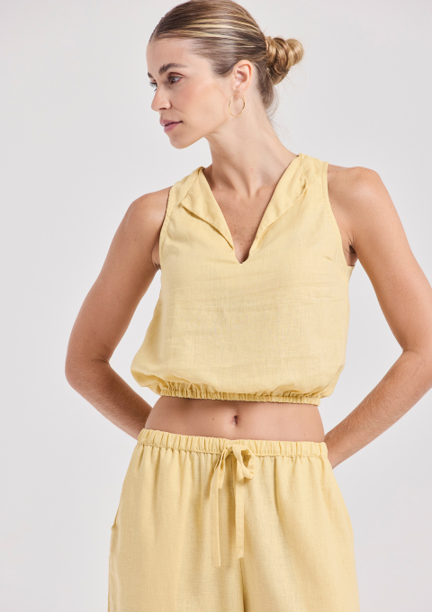 REGATA LIS CAMBRAIA AMARELO