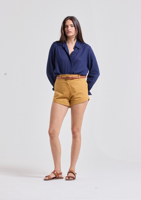 SHORT ASA DELTA CARAMELO
