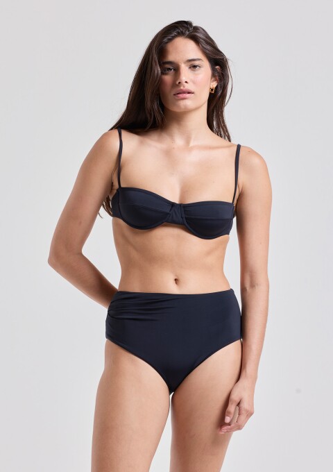 CALCINHA HOT PANTS PRETO