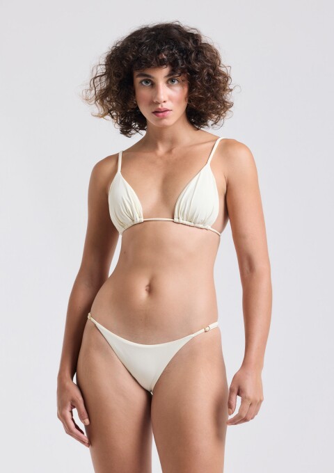 TOP CORTININHA CREME