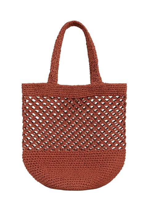 BOLSA LERU RÁFIA VINHO