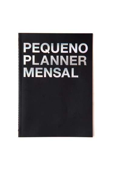 AGENDA PLANNER NA MEDIDA MENSAL A5 PRETO - CICERO