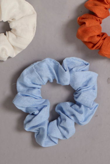 SCRUNCHIE LB AZUL CLARO