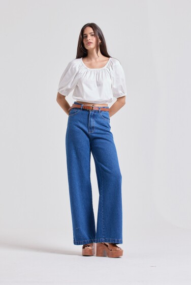 CALÇA NANDA BLUE JEANS