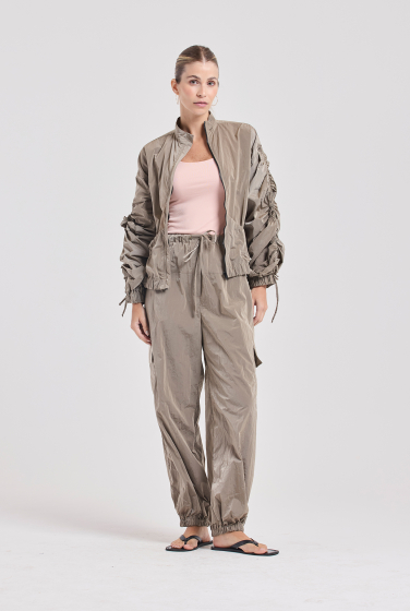 CALÇA RECORTE BOMBER MILITAR
