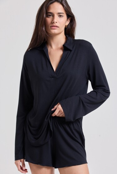 SHORT TRÉGUA VISCOLYCRA PRETO