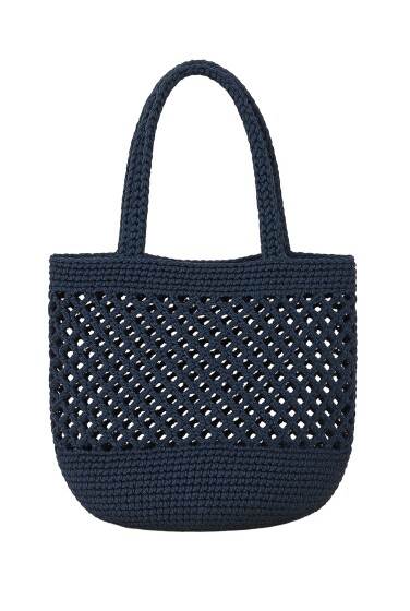 BOLSA LERU RÁFIA MARINHO